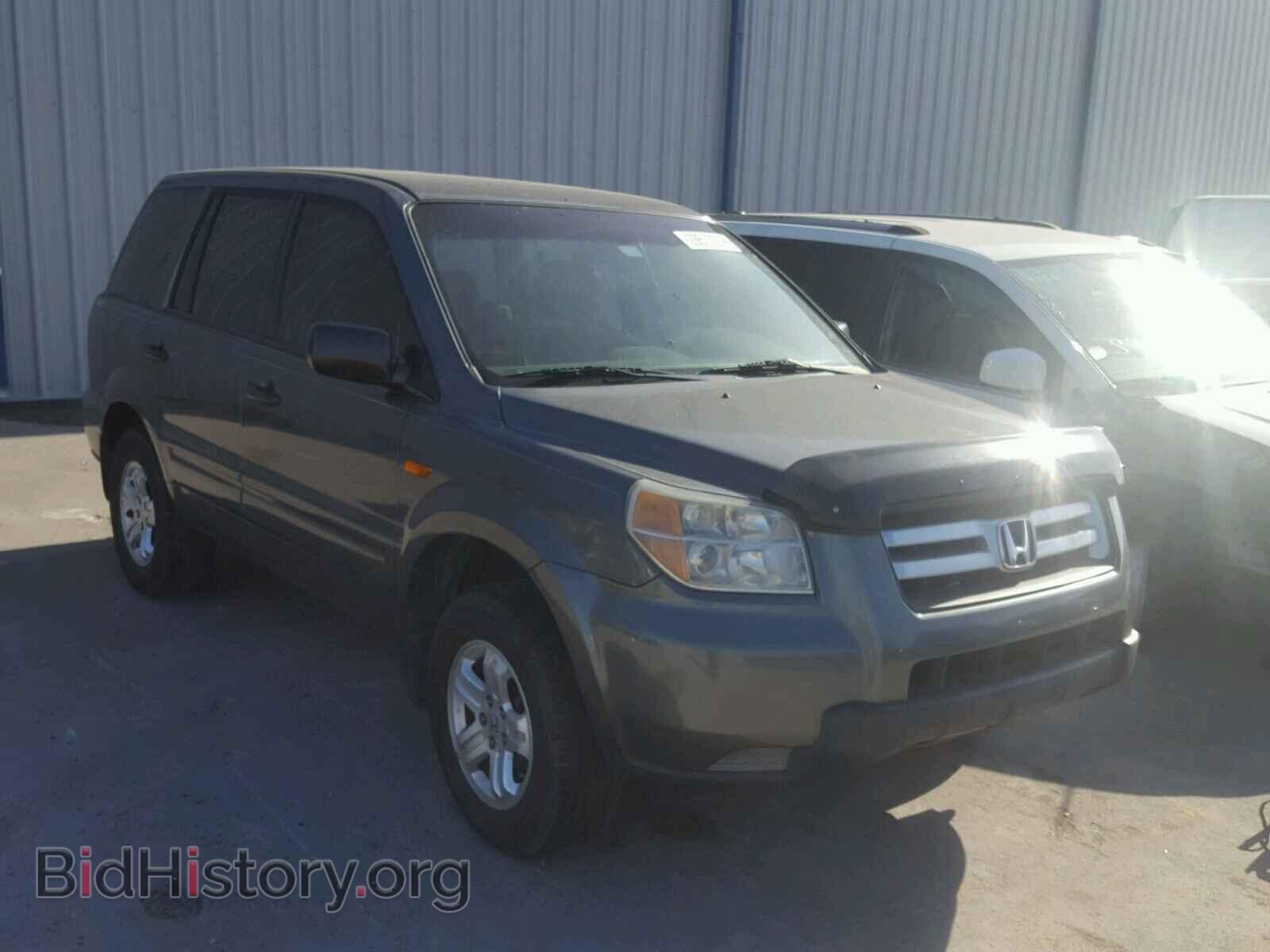 Фотография 5FNYF28167B040539 - HONDA PILOT 2007