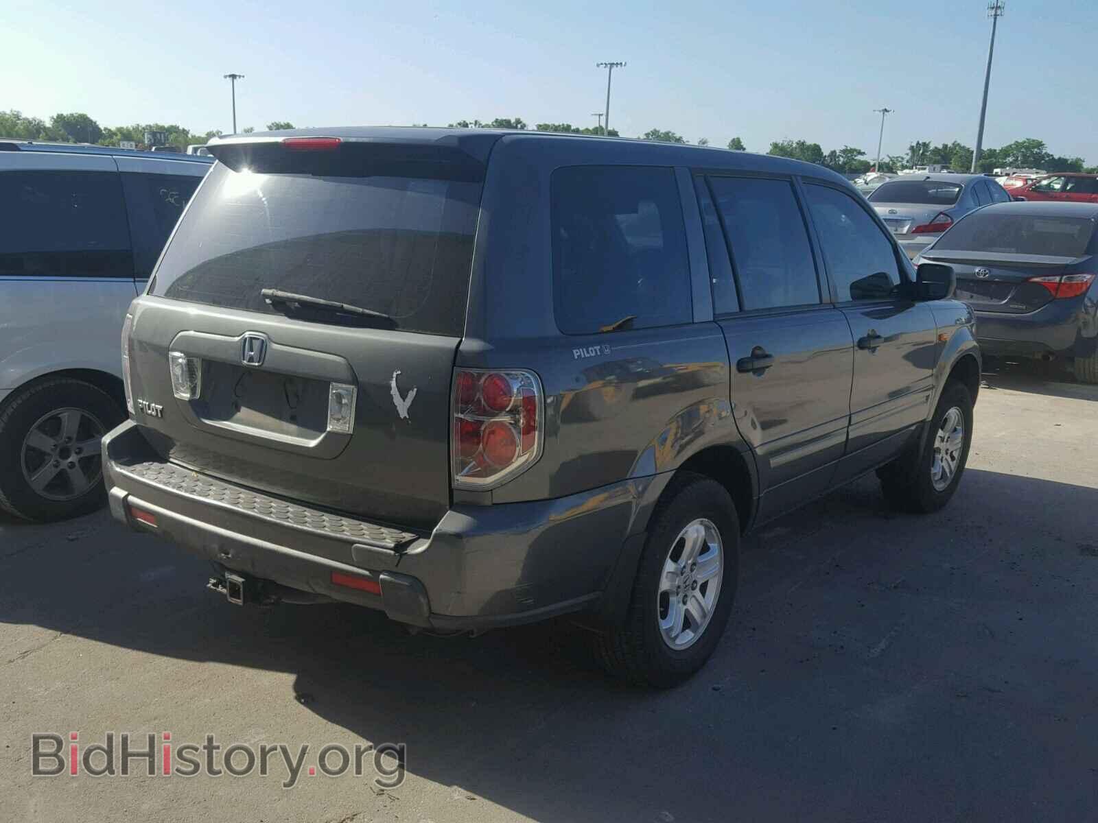 2007 HONDA PILOT - VIN: 5FNYF28167B040539 - Фото 4