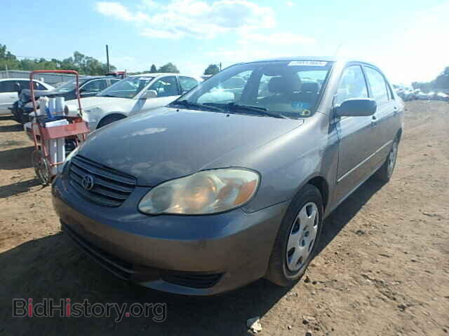 2003 TOYOTA COROLLA - VIN: 2T1BR38E93C080540 - Фото 2
