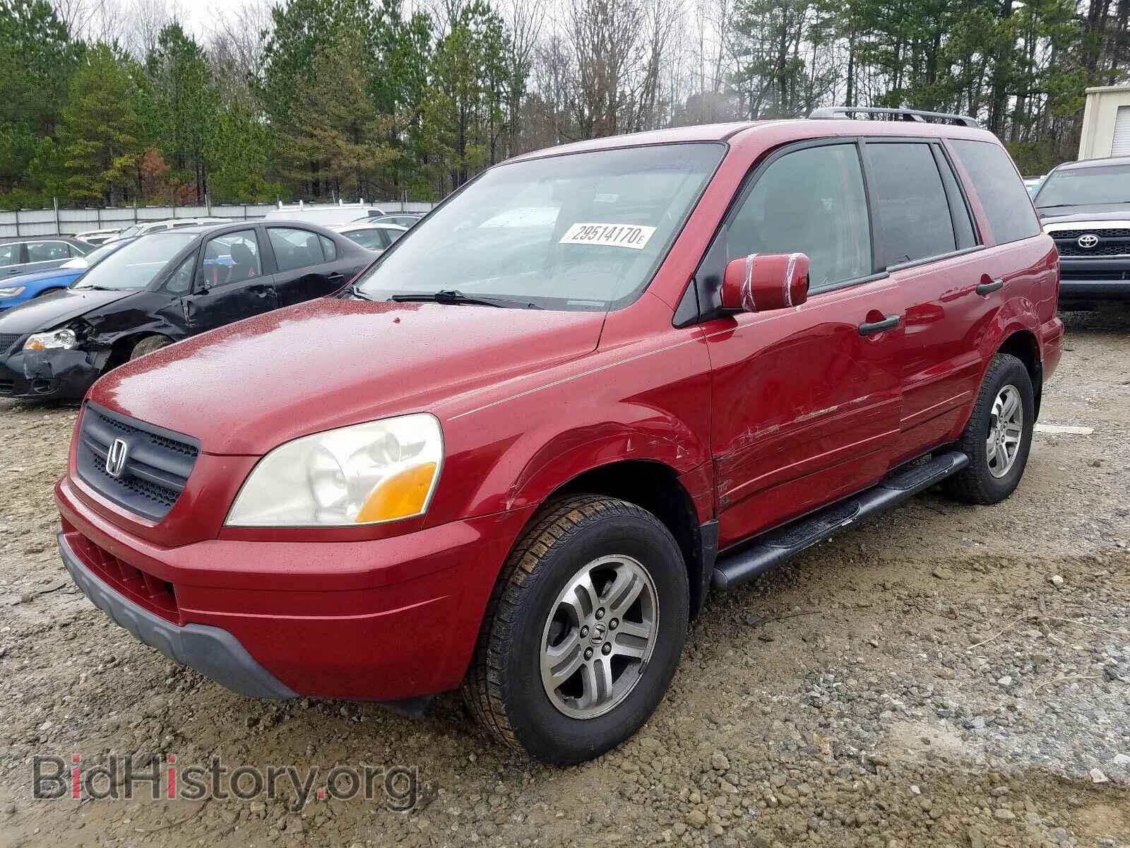 2005 HONDA PILOT - VIN: 5FNYF18445B010618 - Фото 2