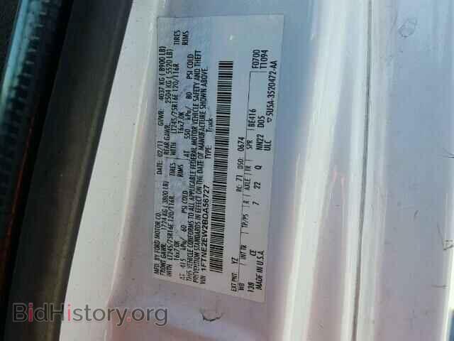 2011 FORD ECONOLINE - VIN: 1FTNE2EW2BDA56727 - Фото 10