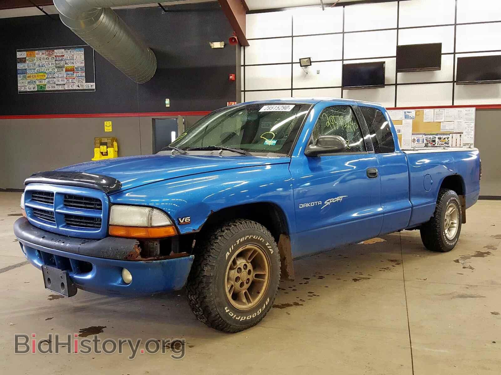 2000 DODGE DAKOTA - VIN: 1B7GL22X9YS653504 - Фото 2