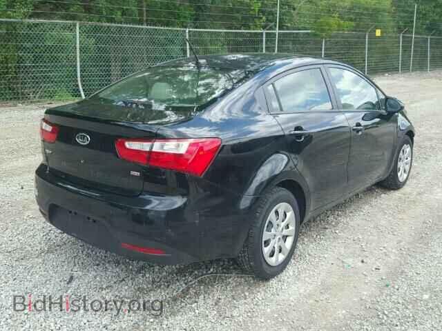 2012 KIA RIO - VIN: KNADM4A34C6092492 - Фото 4