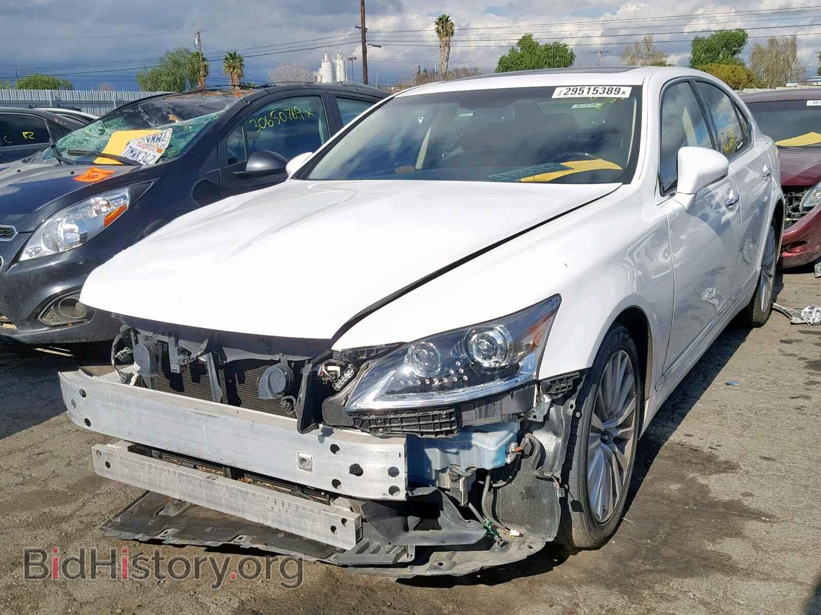 2013 LEXUS LS460 - VIN: JTHCL5EF0D5015684 - Фото 2