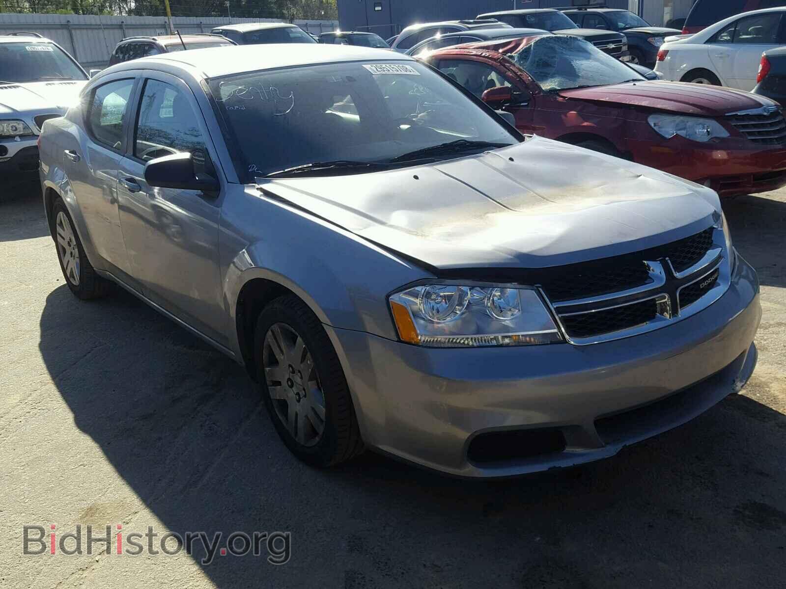Photo 1C3CDZAB8DN592105 - DODGE AVENGER 2013