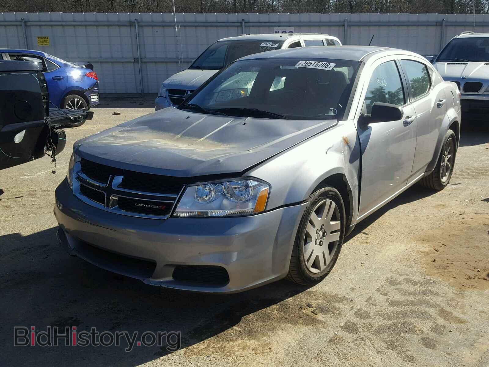 2013 DODGE AVENGER - VIN: 1C3CDZAB8DN592105 - Фото 2