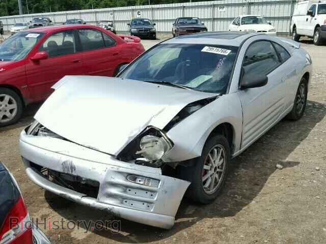 2001 MITSUBISHI ECLIPSE - VIN: 4A3AC44G91E173320 - Фото 2