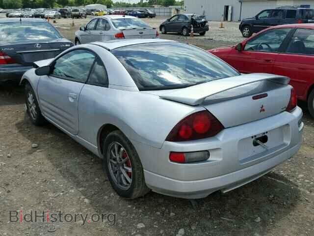 2001 MITSUBISHI ECLIPSE - VIN: 4A3AC44G91E173320 - Фото 3