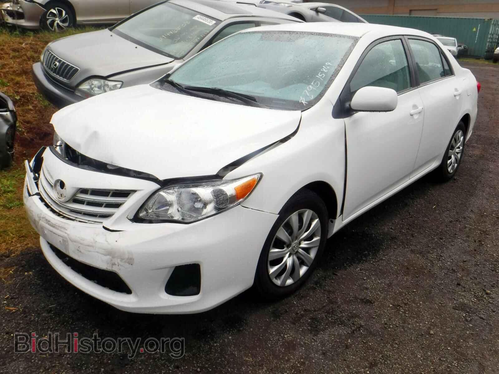 2013 TOYOTA COROLLA BA - VIN: 2T1BU4EE3DC933704 - Фото 2