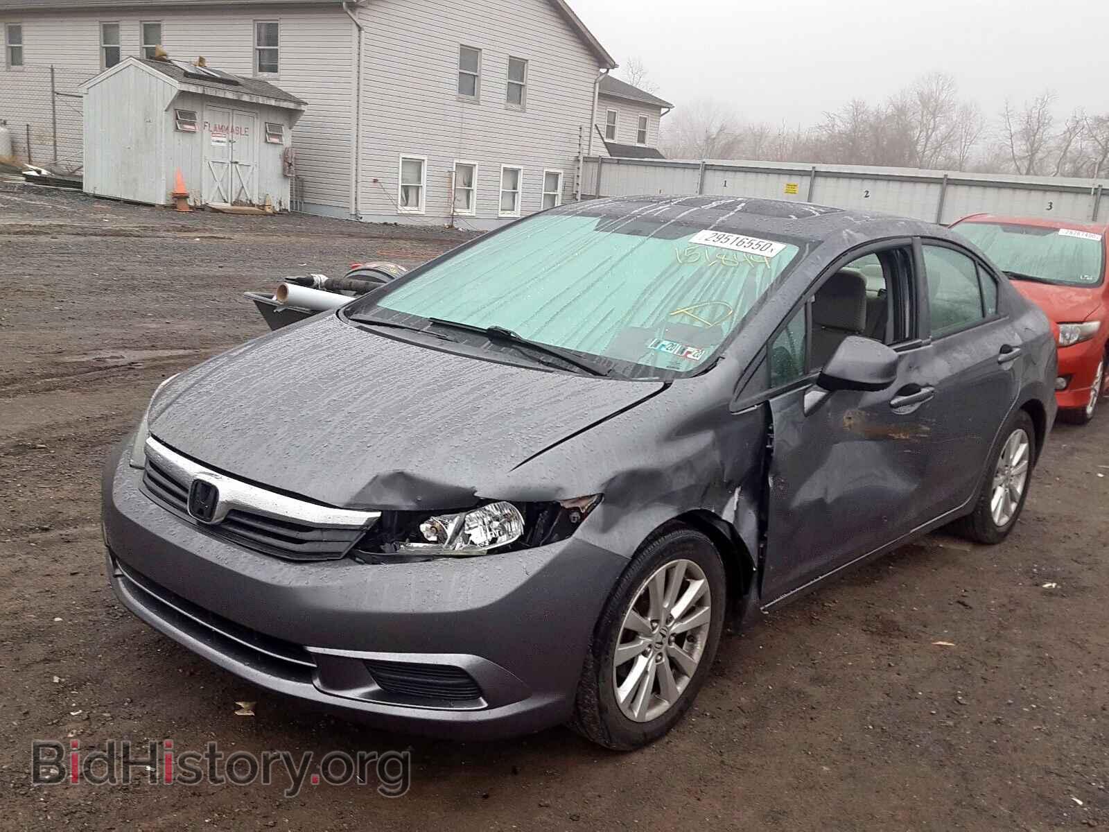 2012 HONDA CIVIC - VIN: 19XFB2F86CE351584 - Фото 2