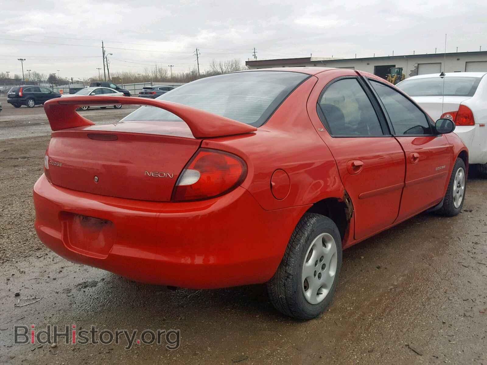 2001 DODGE NEON - VIN: 1B3ES46C41D292918 - Фото 4