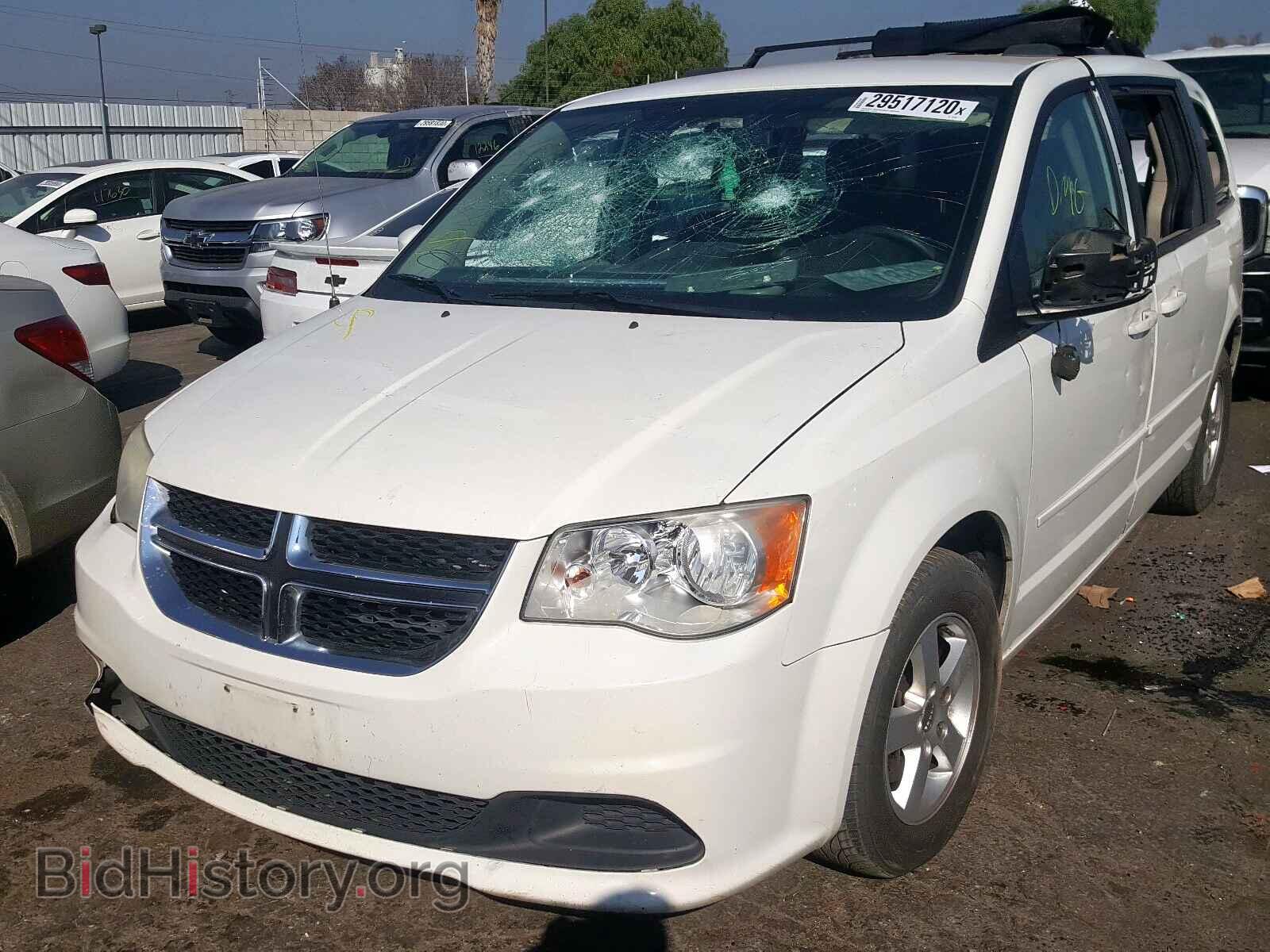 2012 DODGE CARAVAN - VIN: 2C4RDGCG7CR323405 - Фото 2