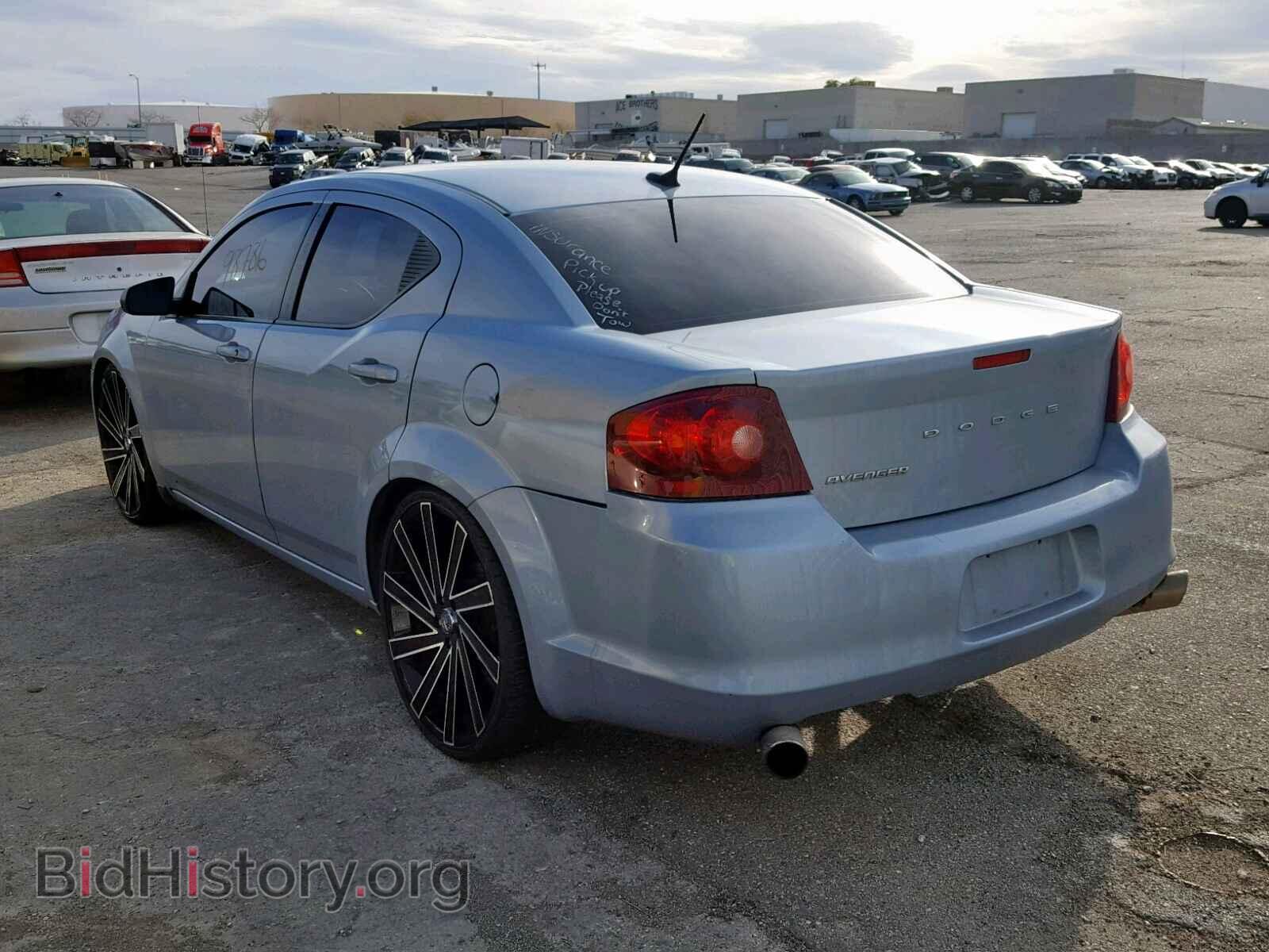 2013 DODGE AVENGER - VIN: 1C3CDZAB8DN576728 - Фото 3