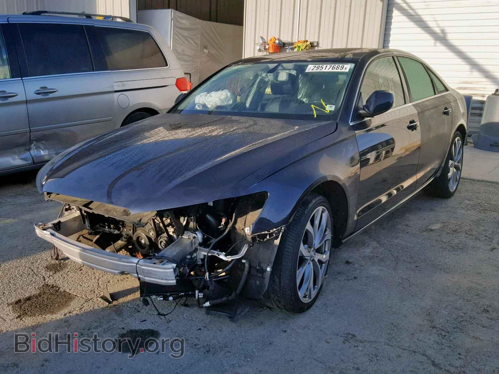 2013 AUDI A6 - VIN: WAUDFAFC1DN104901 - Фото 2