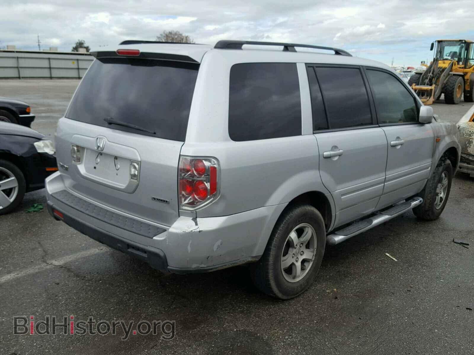 2007 HONDA PILOT - VIN: 2HKYF18487H536819 - Фото 4