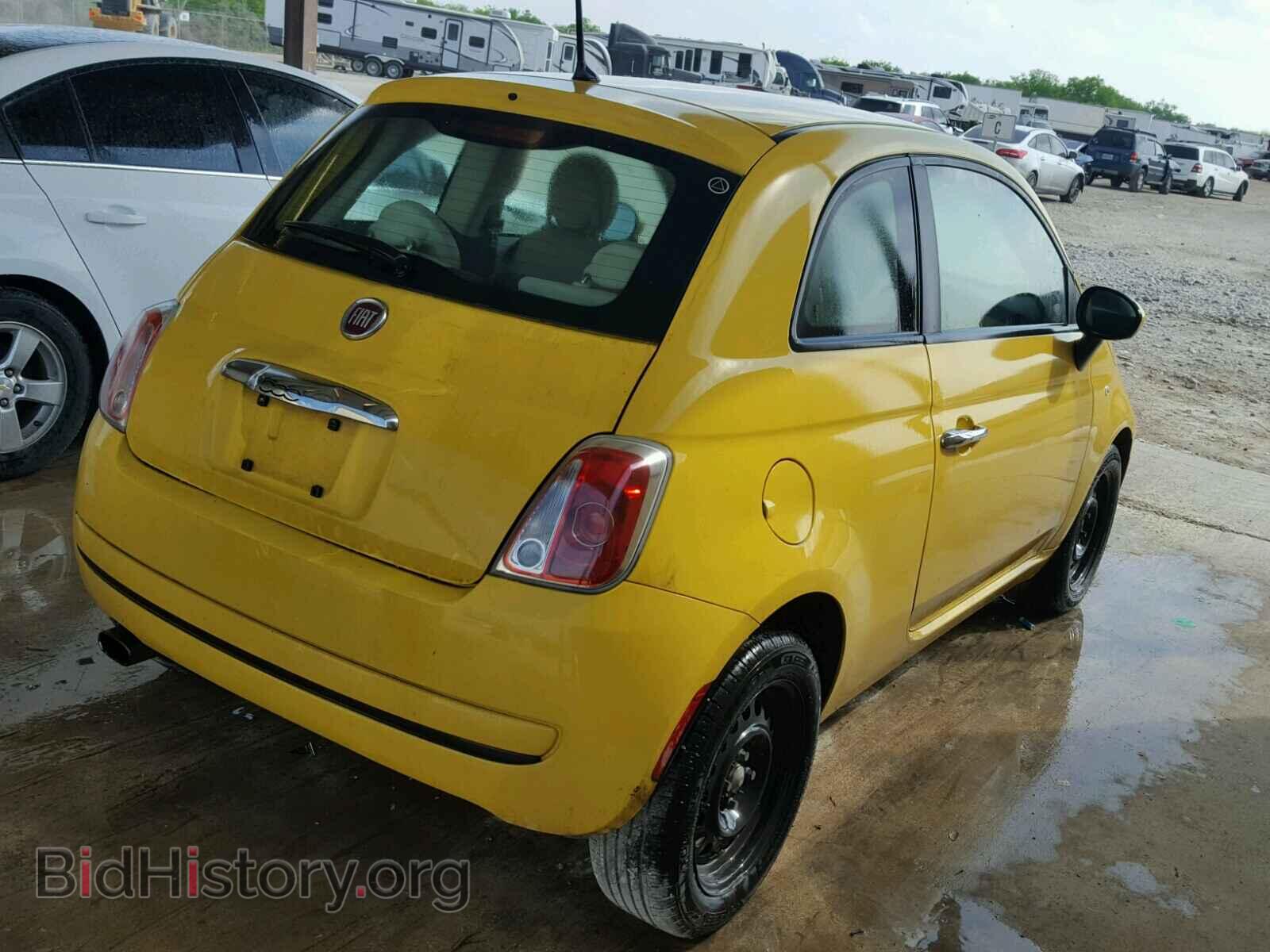 2012 FIAT 500 - VIN: 3C3CFFAR1CT343827 - Фото 4