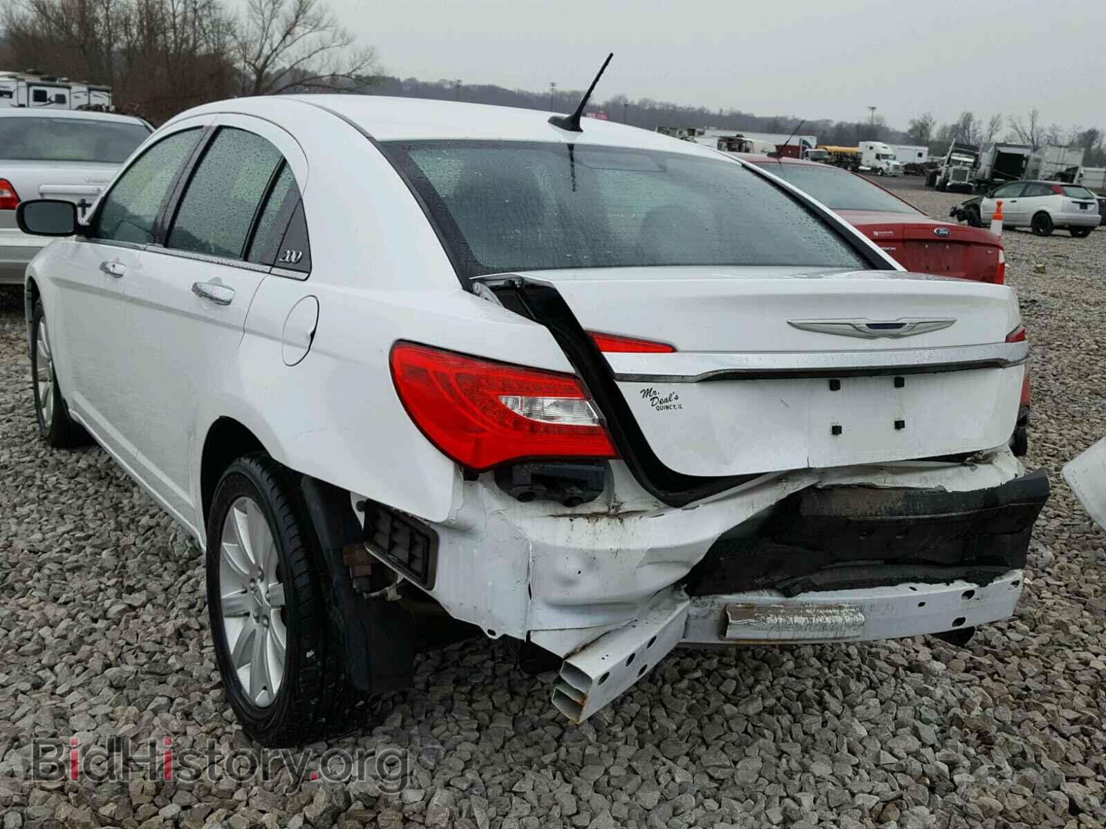 2013 CHRYSLER 200 - VIN: 1C3CCBCB2DN697777 - Фото 3