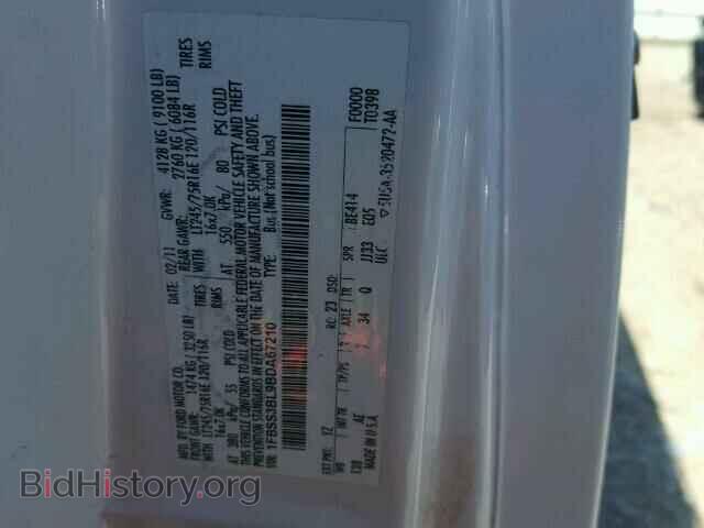 2011 FORD ECONOLINE - VIN: 1FBSS3BL9BDA67210 - Photo 10