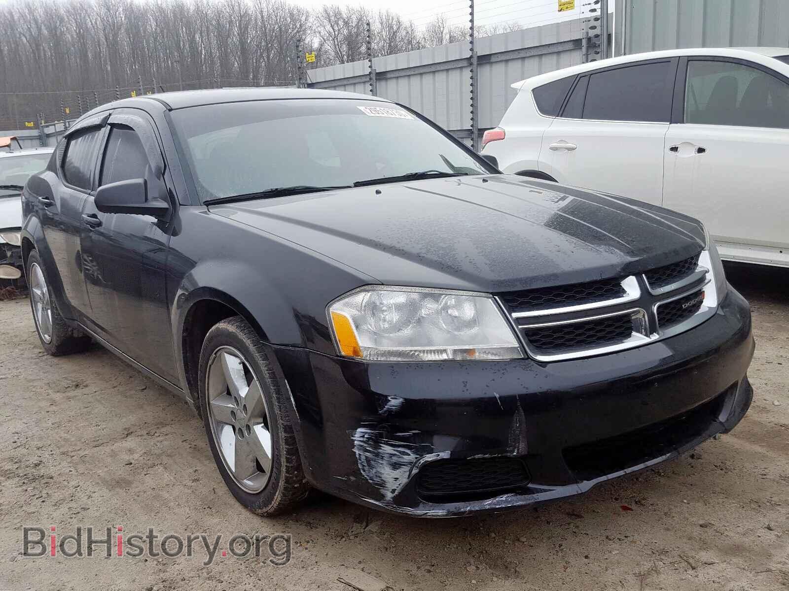 Photo 1C3CDZAB9DN652313 - DODGE AVENGER 2013