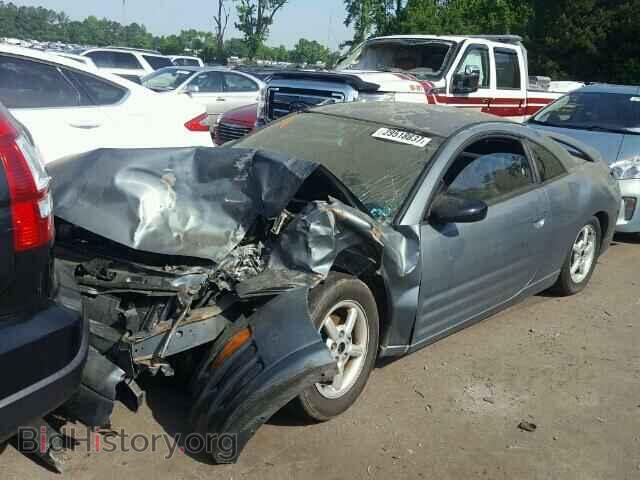 2001 MITSUBISHI ECLIPSE - VIN: 4A3AC34G21E058519 - Photo 2