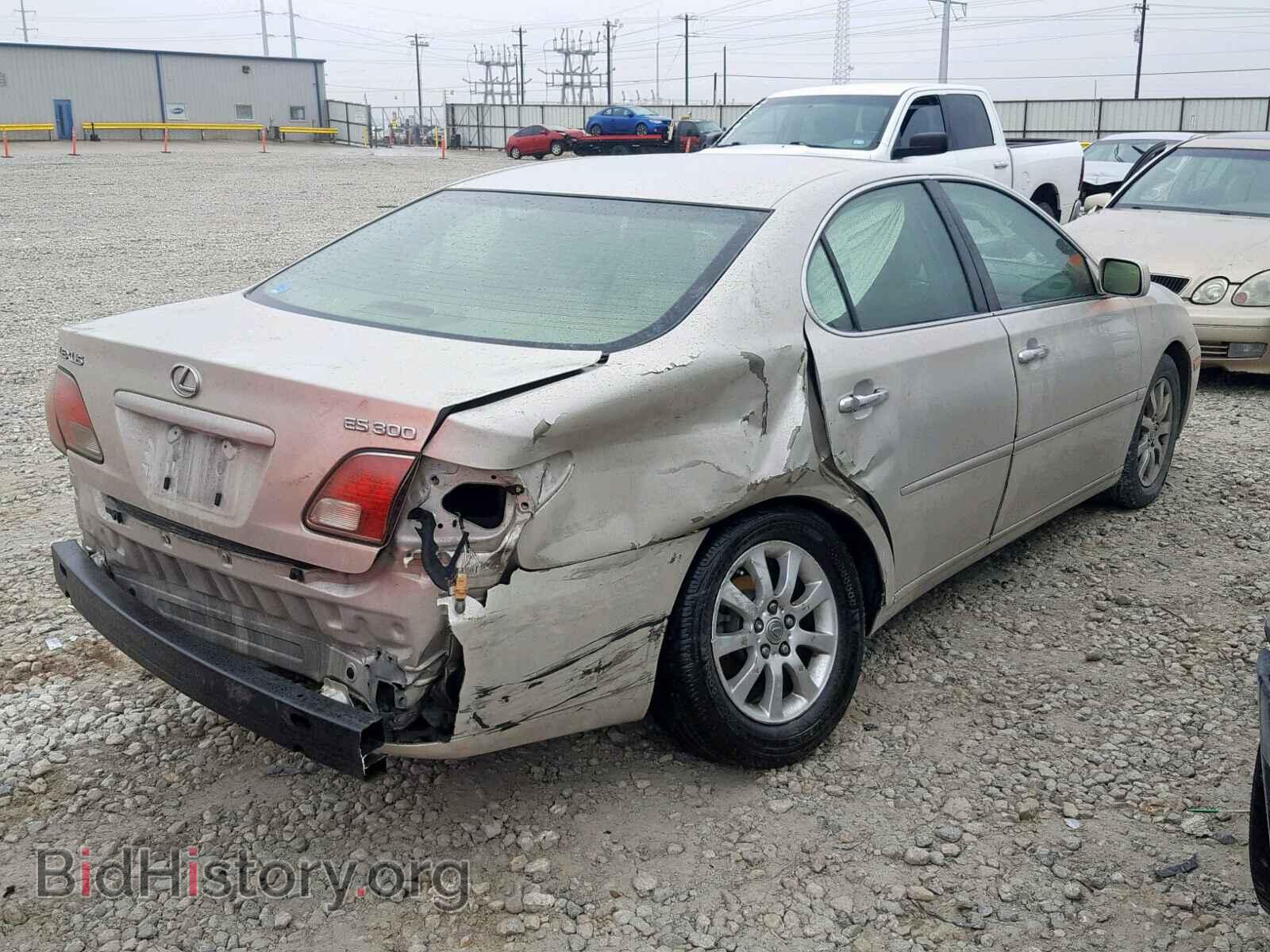 2003 LEXUS ES300 - VIN: JTHBF30G030127033 - Фото 4