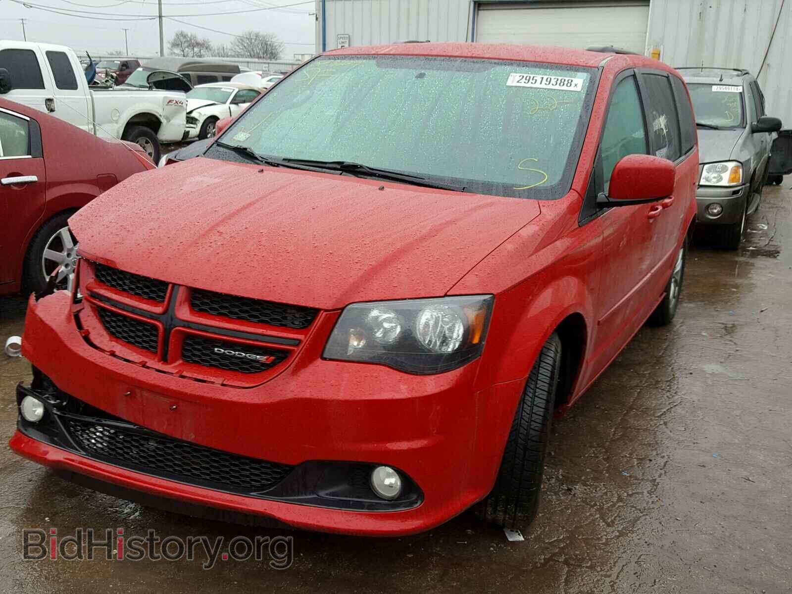 2014 DODGE CARAVAN - VIN: 2C4RDGEG5ER371484 - Фото 2