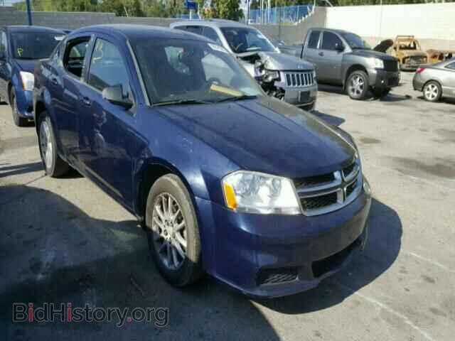 Photo 1C3CDZAG8DN748722 - DODGE AVENGER 2013
