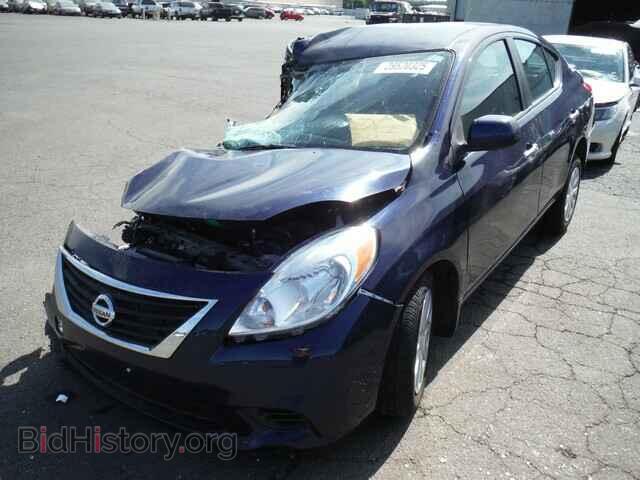 2013 NISSAN VERSA - VIN: 3N1CN7AP1DL854008 - Фото 2