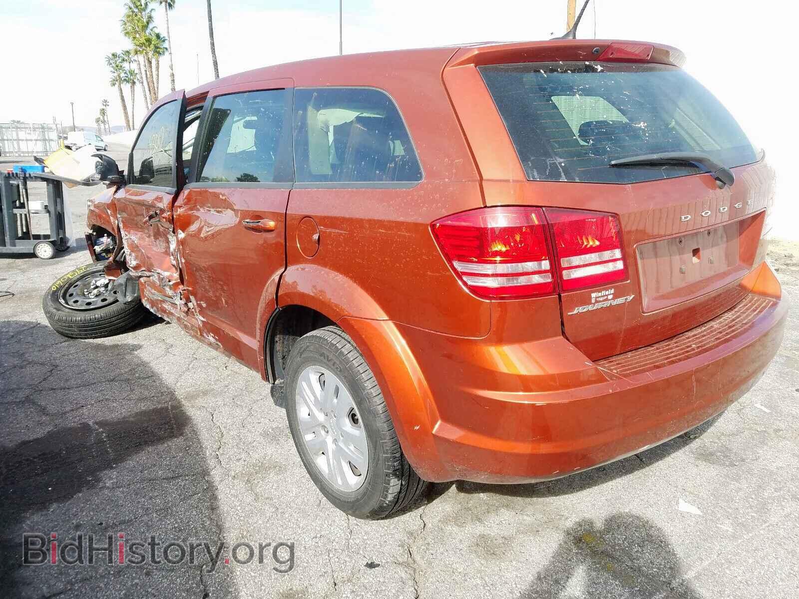 2014 DODGE JOURNEY SE - VIN: 3C4PDCAB7ET235140 - Фото 3