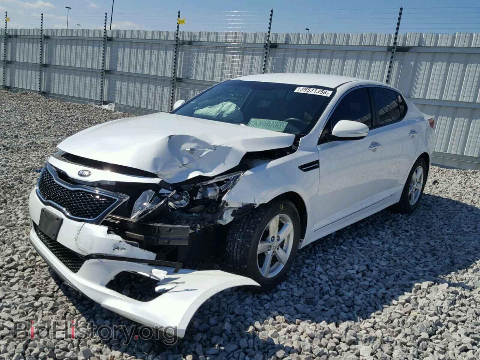 2015 KIA OPTIMA - VIN: KNAGM4A79F5558251 - Фото 2