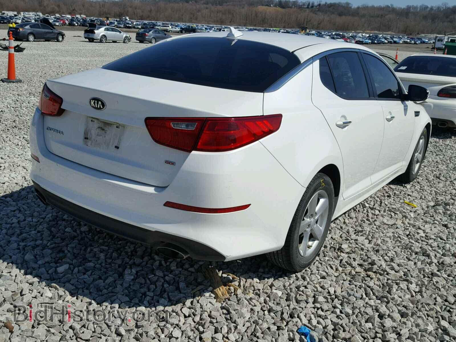 2015 KIA OPTIMA - VIN: KNAGM4A79F5558251 - Фото 4