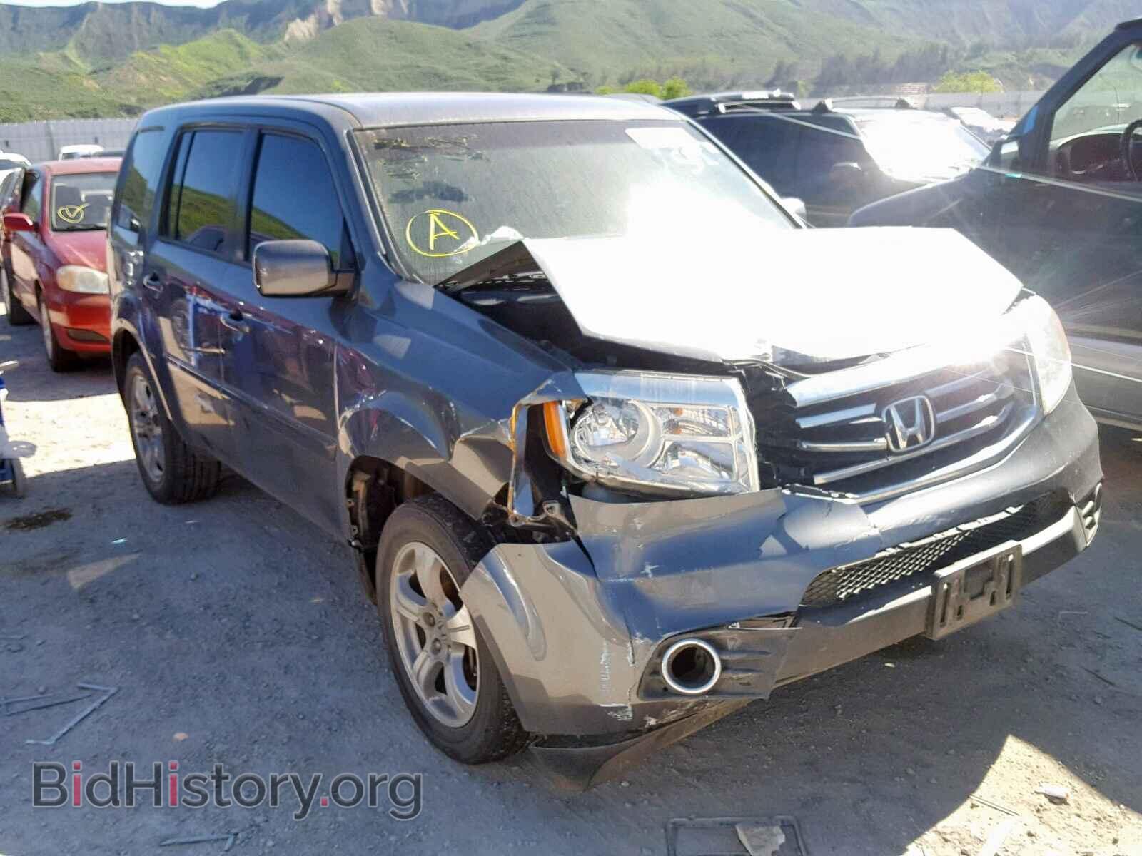 Фотография 5FNYF3H44CB025015 - HONDA PILOT EX 2012