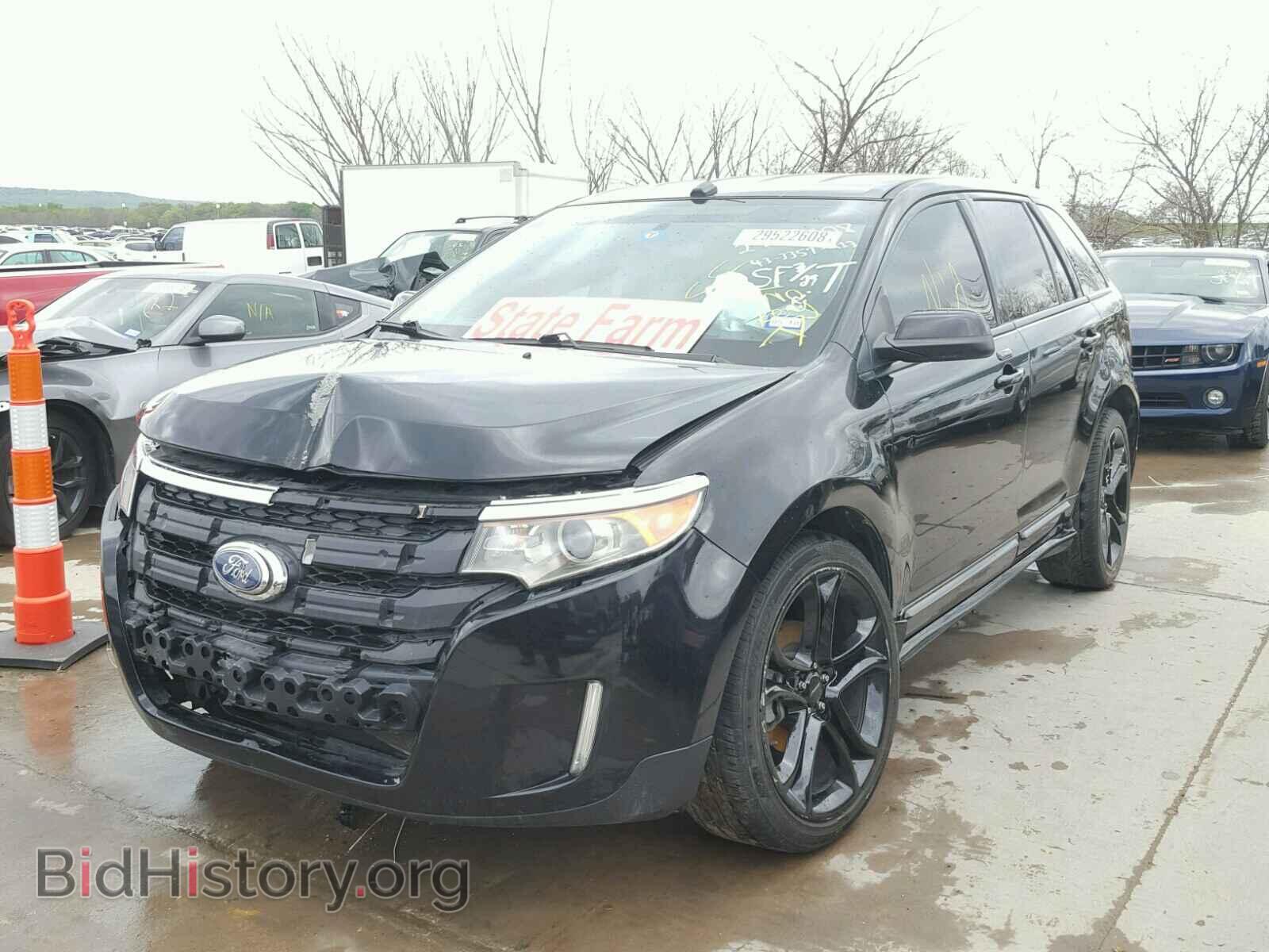 2013 FORD EDGE - VIN: 2FMDK3AK2DBB83690 - Фото 2