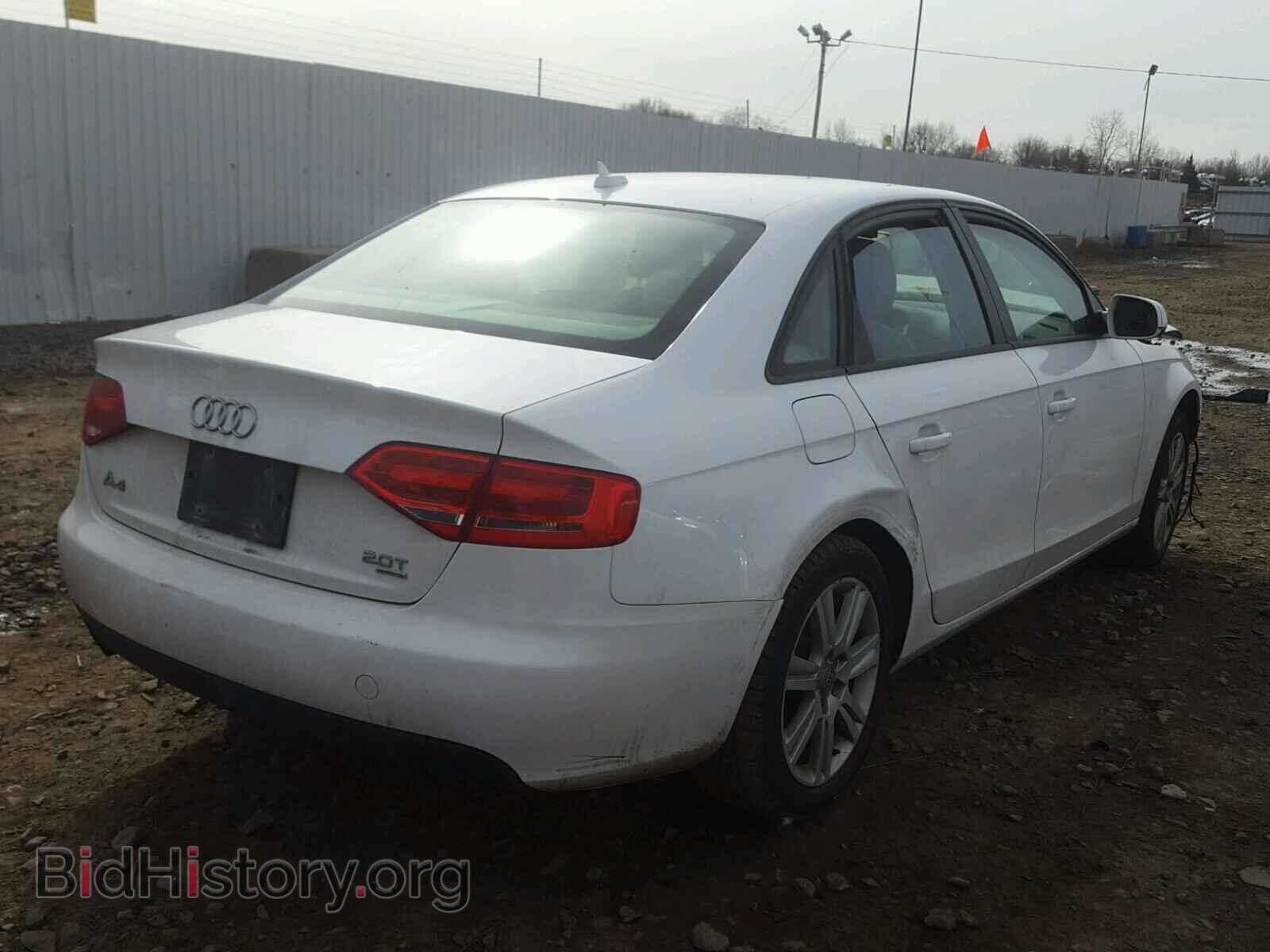 2011 AUDI A4 - VIN: WAUBFAFL1BN008223 - Фото 4