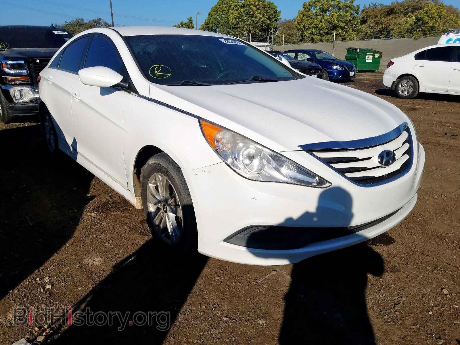 Фотография 5NPEB4AC6EH843257 - HYUNDAI SONATA 2014