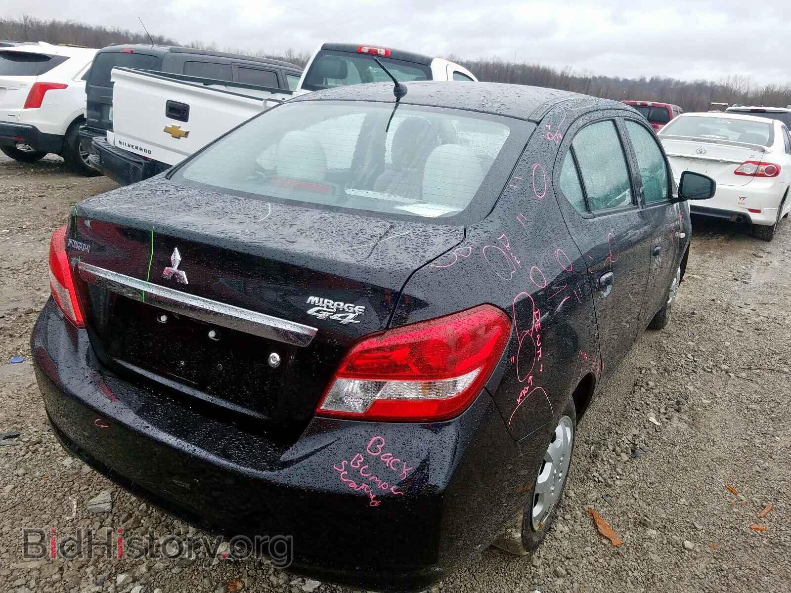 2017 MITSUBISHI MIRAGE - VIN: ML32F3FJ4HHF16762 - Фото 4