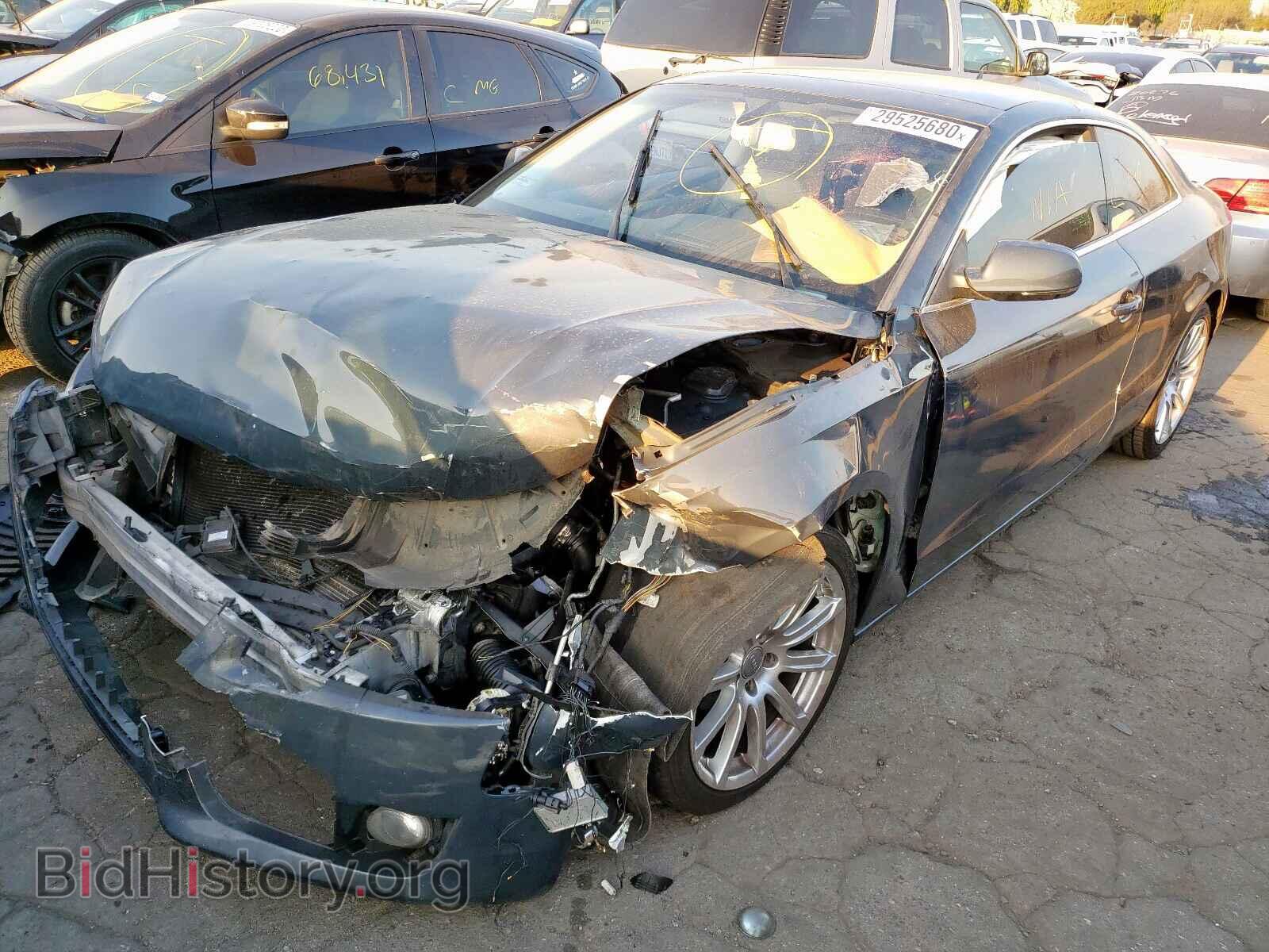 2011 AUDI A5 - VIN: WAULFAFR0BA026194 - Фото 2