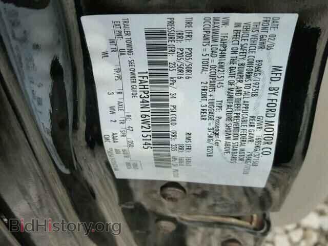 2006 FORD FOCUS - VIN: 1FAHP34N16W215145 - Фото 10