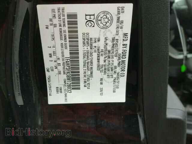2011 FORD FOCUS - VIN: 1FAHP3FN3BW128032 - Фото 10