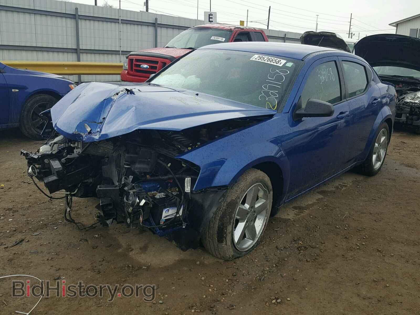 2014 DODGE AVENGER - VIN: 1C3CDZAB5EN109879 - Фото 2