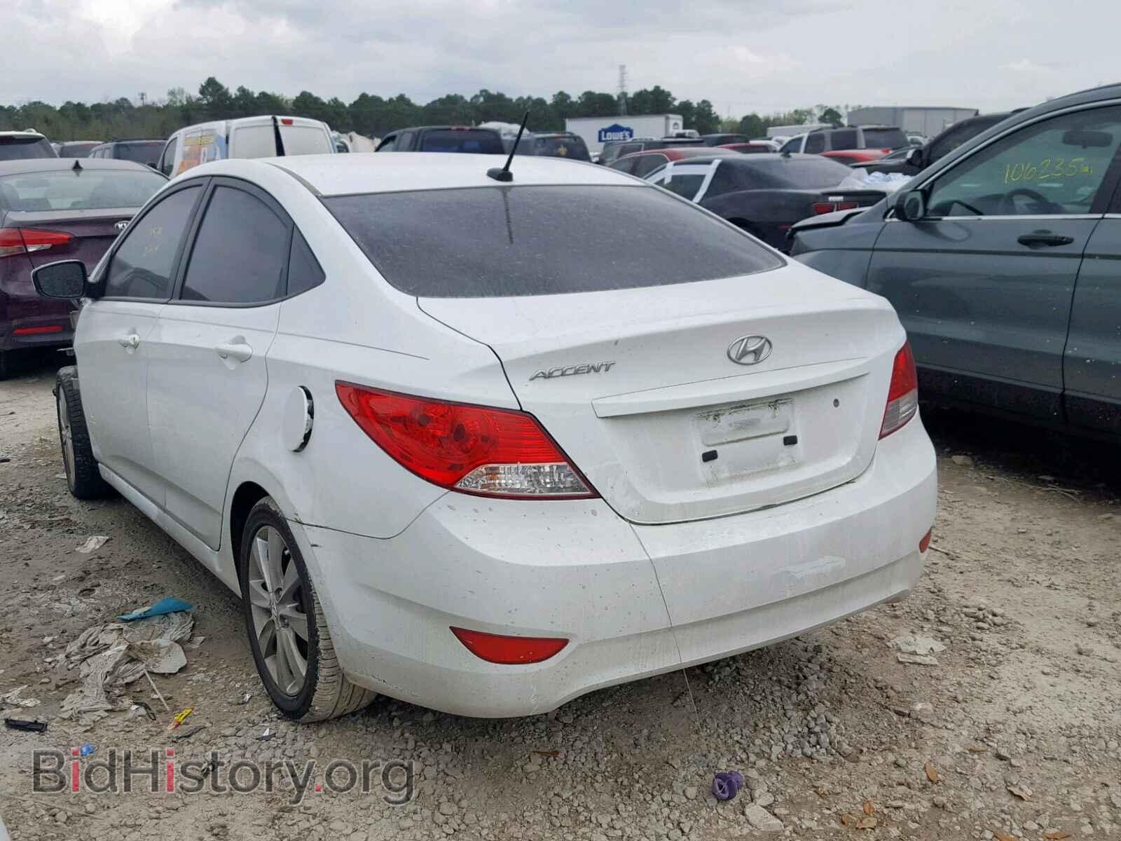 2013 HYUNDAI ACCENT - VIN: KMHCU4AEXDU427005 - Фото 3