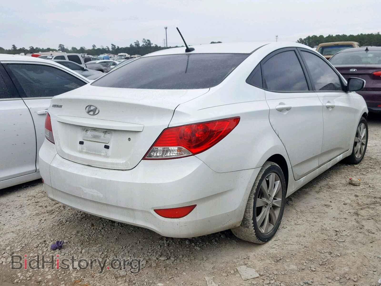 2013 HYUNDAI ACCENT - VIN: KMHCU4AEXDU427005 - Фото 4