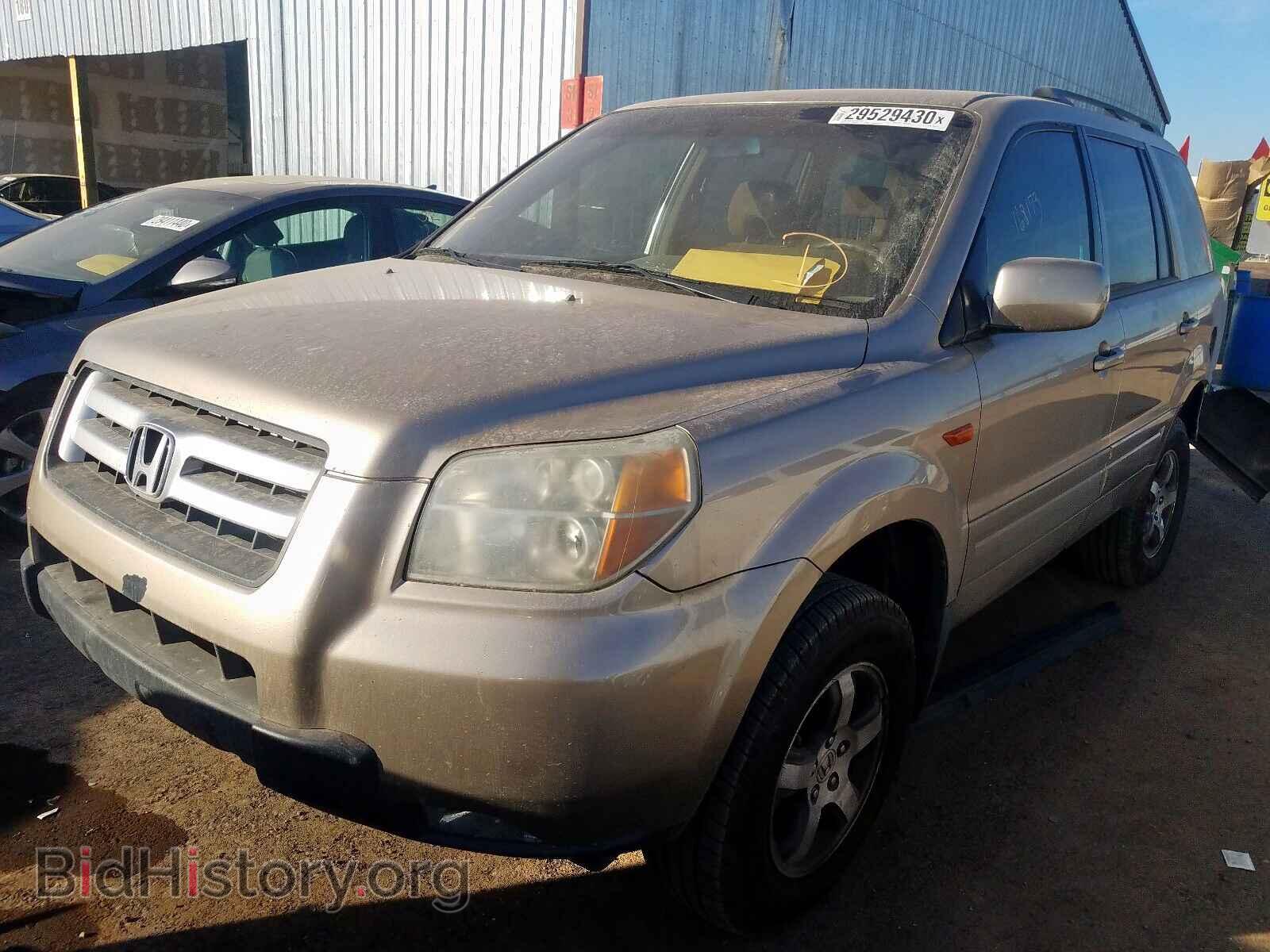 2006 HONDA PILOT - VIN: 5FNYF28476B031244 - Фото 2