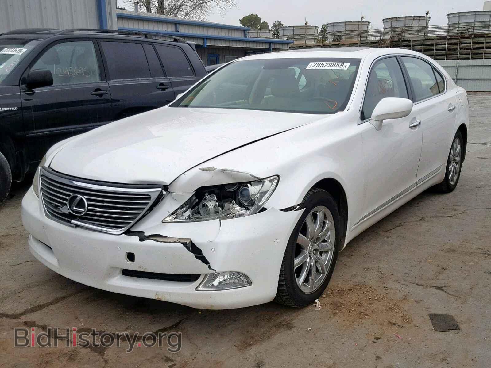 2007 LEXUS LS460 - VIN: JTHGL46F375014916 - Фото 2