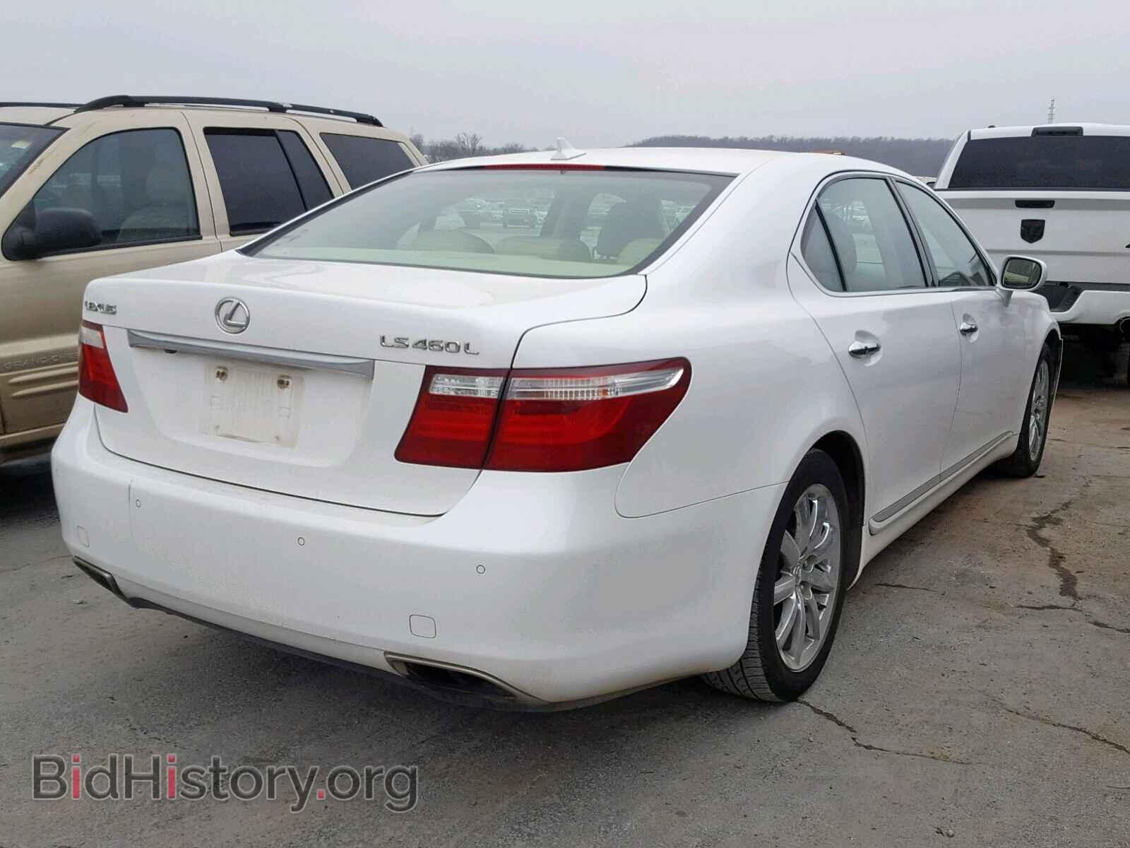 2007 LEXUS LS460 - VIN: JTHGL46F375014916 - Фото 4