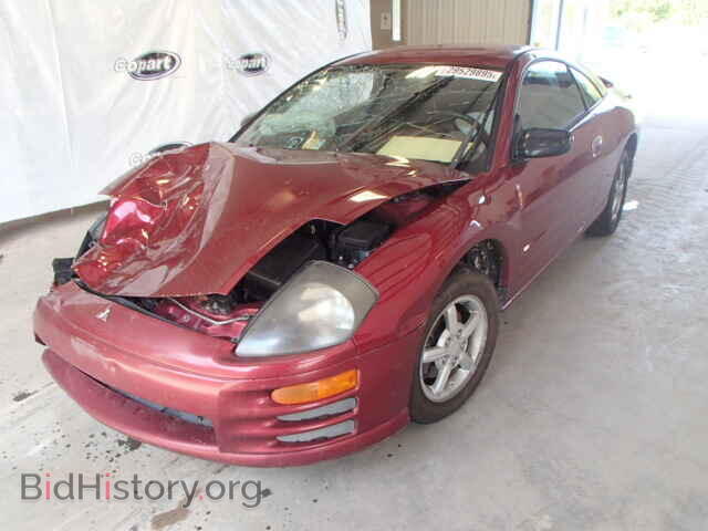 2002 MITSUBISHI ECLIPSE - VIN: 4A3AC34G92E001008 - Фото 2