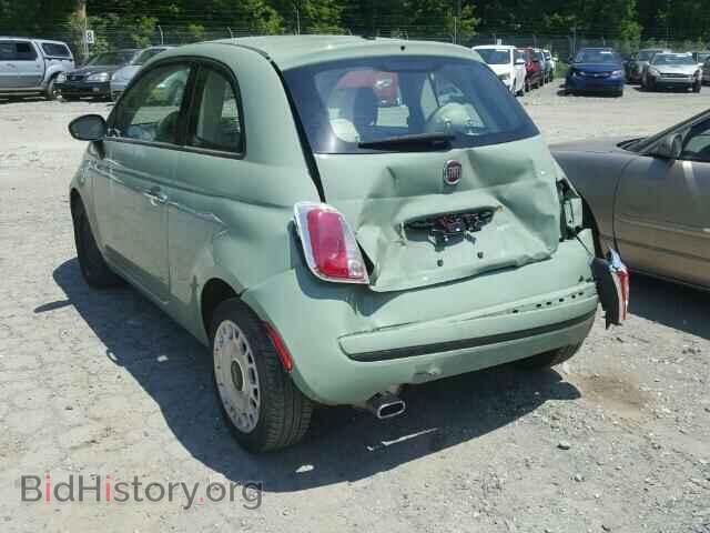 2015 FIAT 500 - VIN: 3C3CFFAR5FT504104 - Фото 3