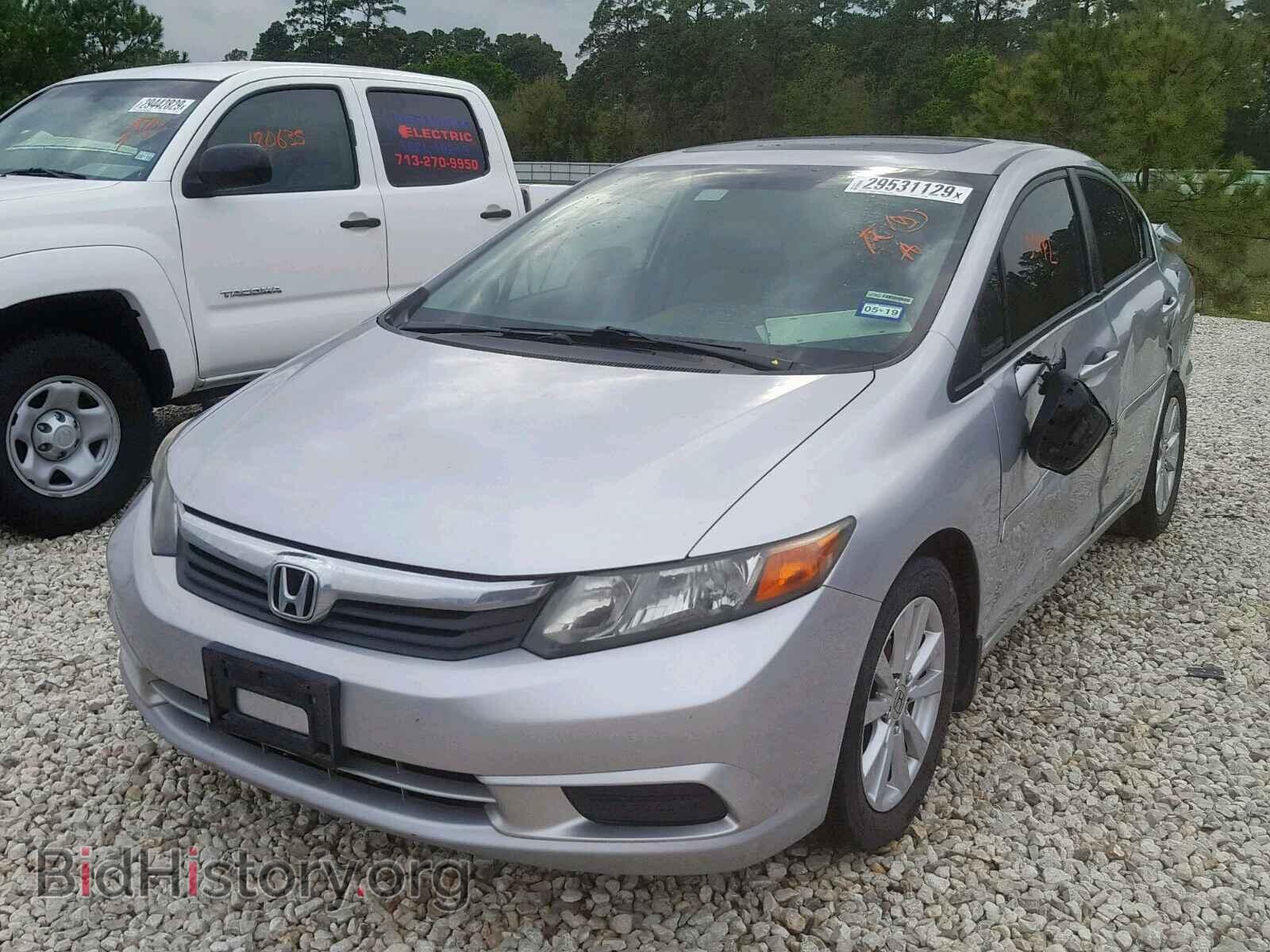 2012 HONDA CIVIC - VIN: 2HGFB2F97CH506660 - Фото 2