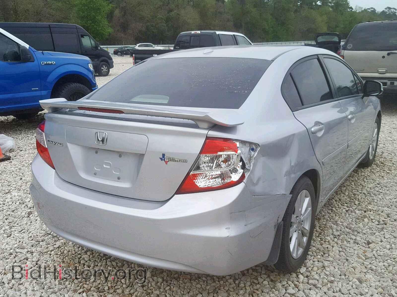 2012 HONDA CIVIC - VIN: 2HGFB2F97CH506660 - Фото 4