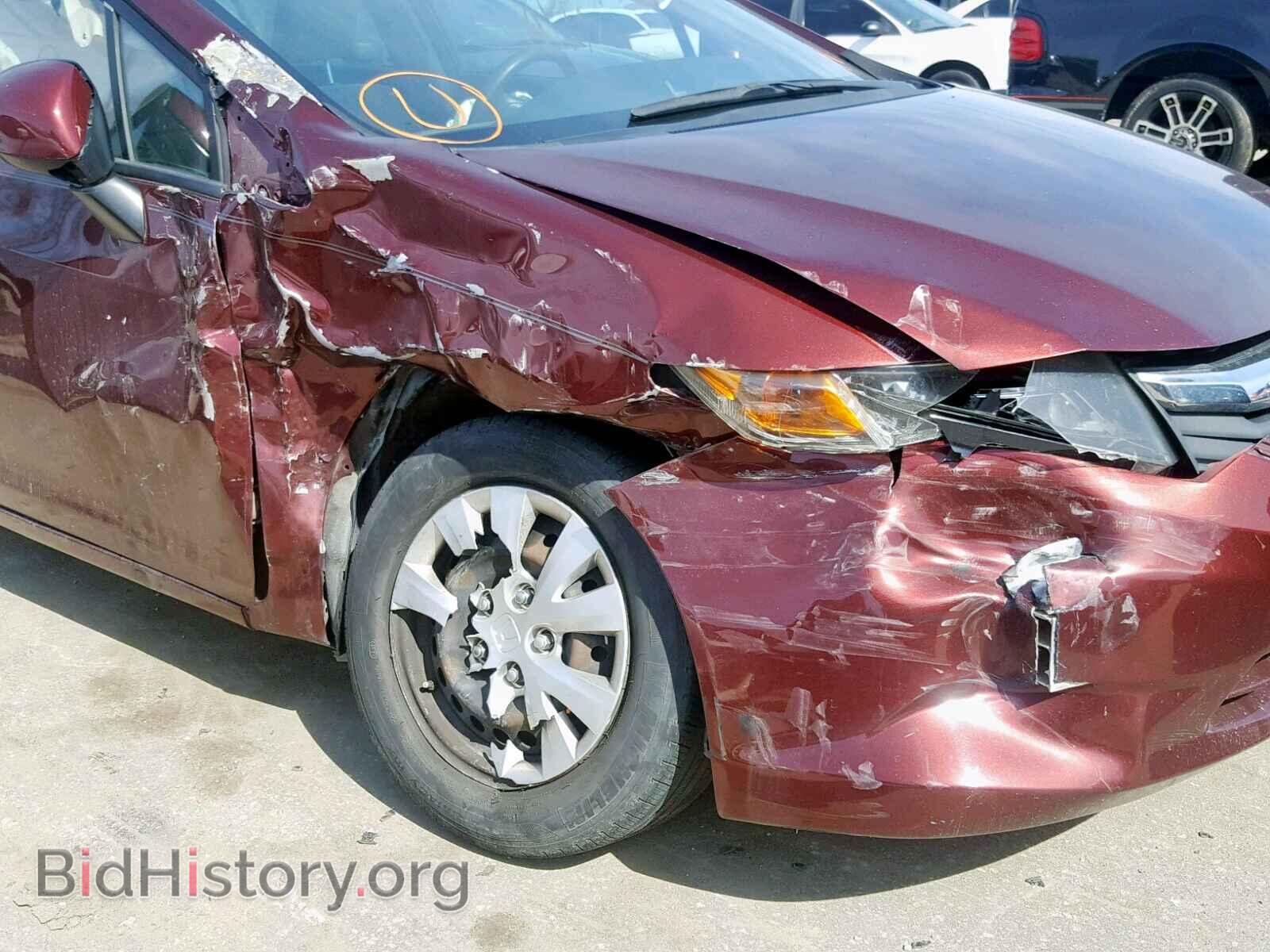 2012 HONDA CIVIC LX - VIN: 19XFB2E57CE058980 - Фото 9